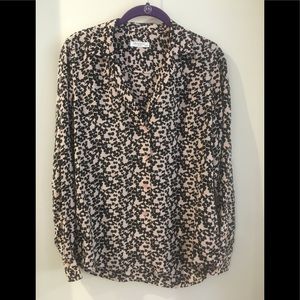 Equipment shirt light pink & black pattern